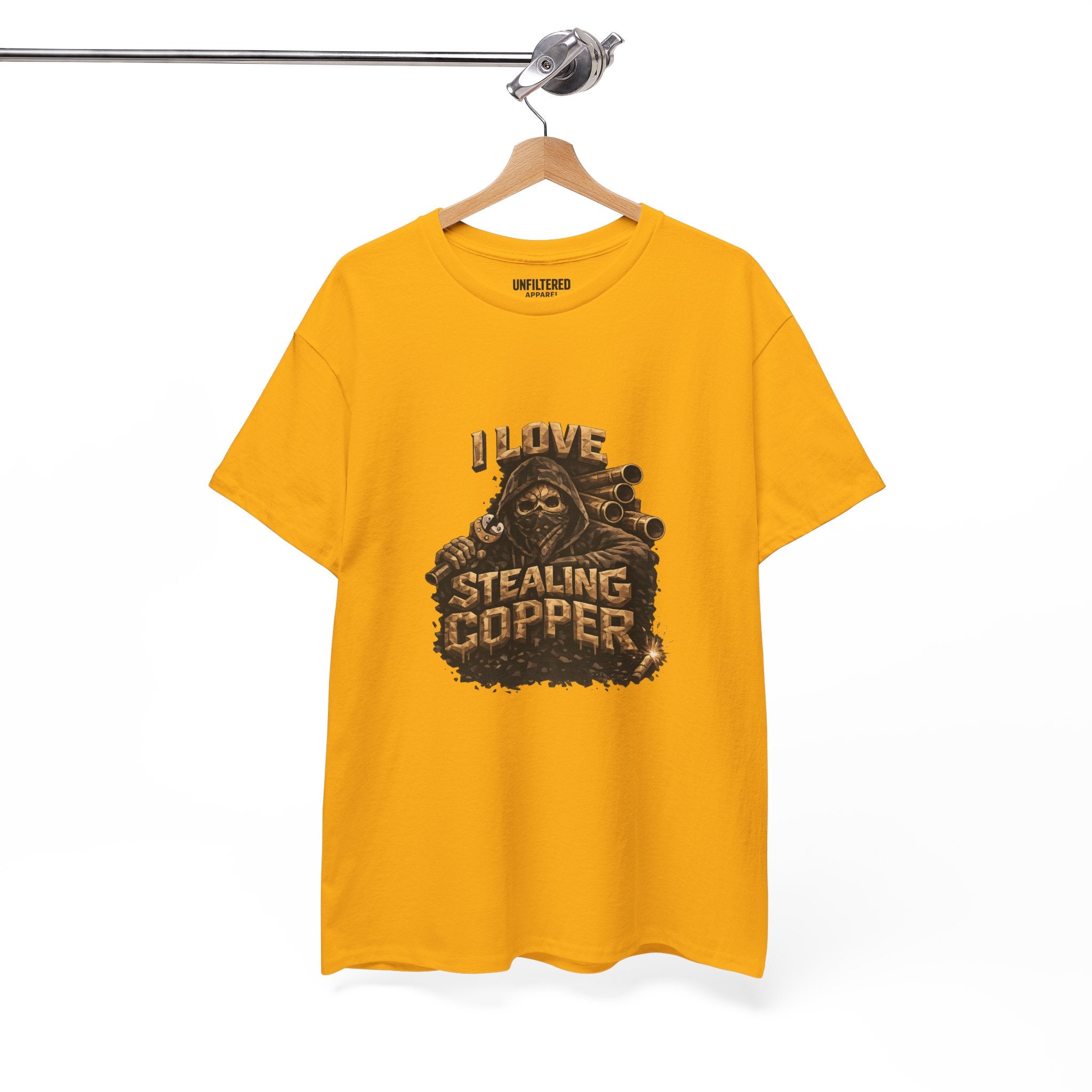 "I Love Stealing Copper" - T-Shirt