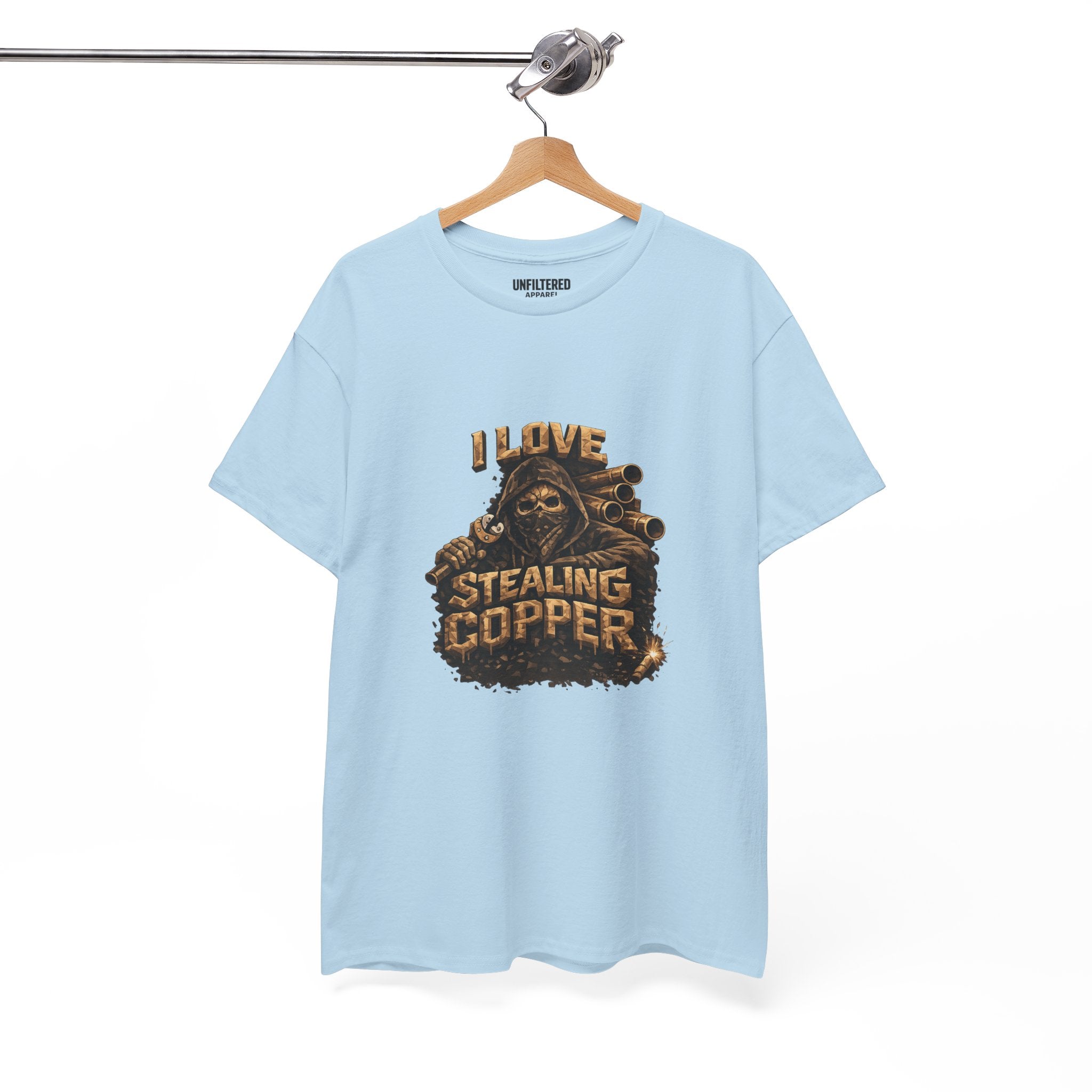 "I Love Stealing Copper" - T-Shirt
