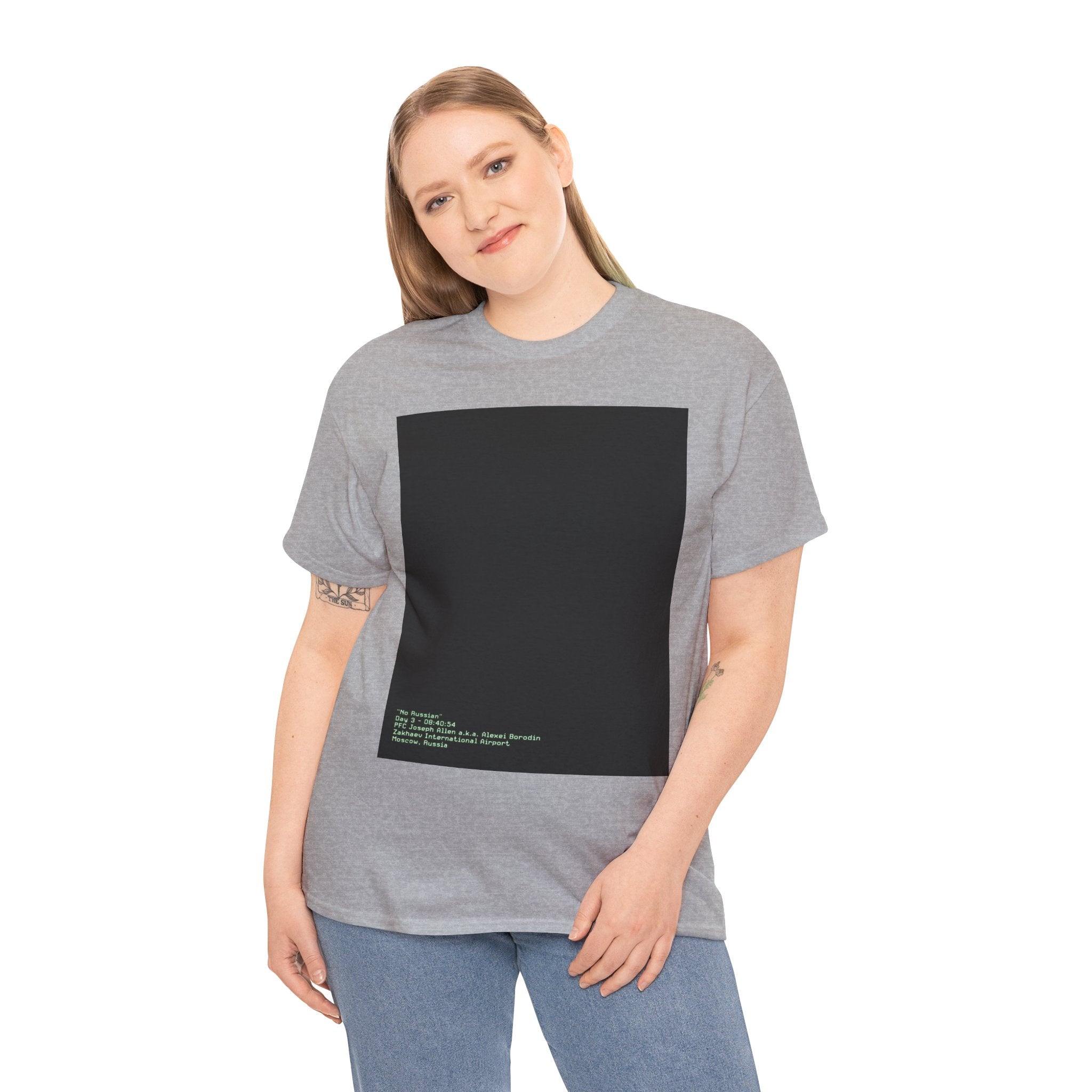 "No Russian" - T-Shirt