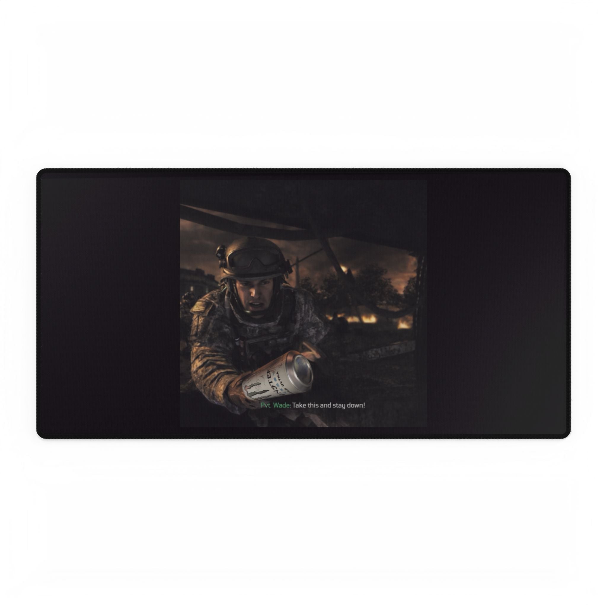 'Take This and Stay Down' Mousepad