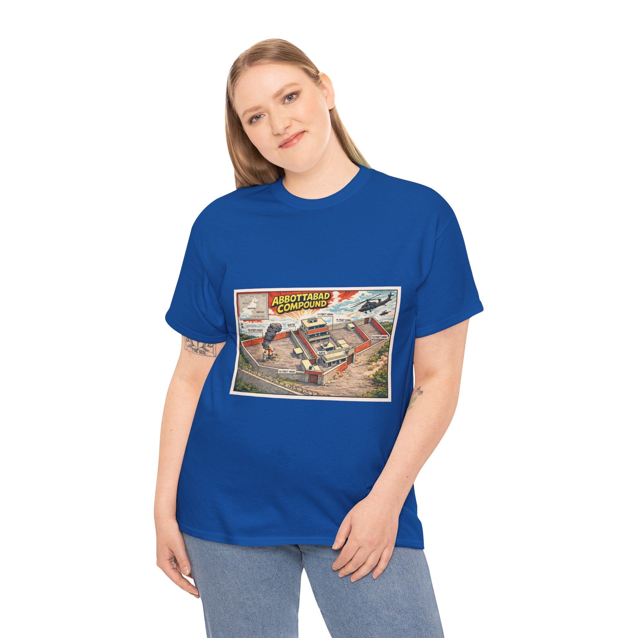 Abbottabad Compound Comic - T-Shirt