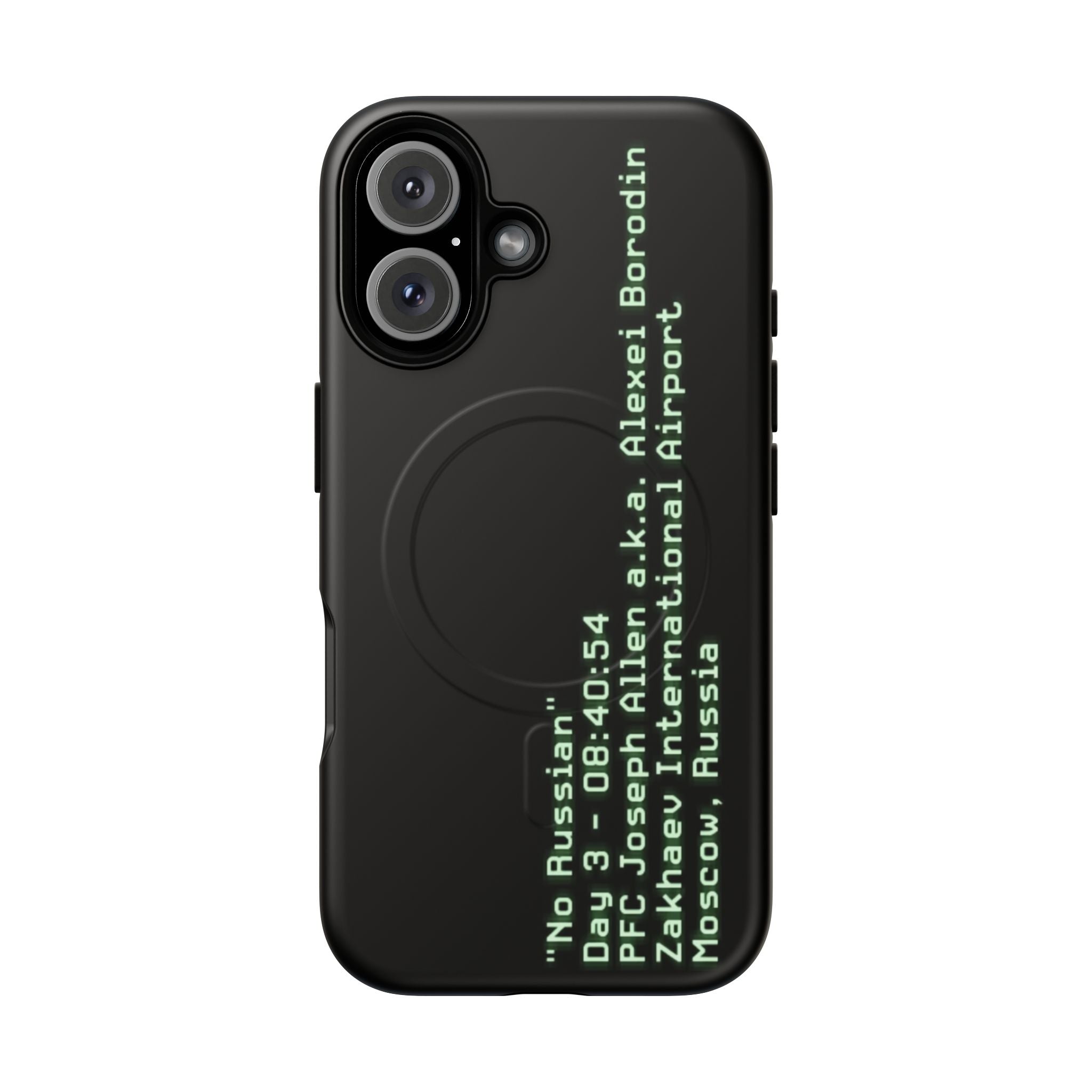 'No Russian' - Tough Magnetic Case