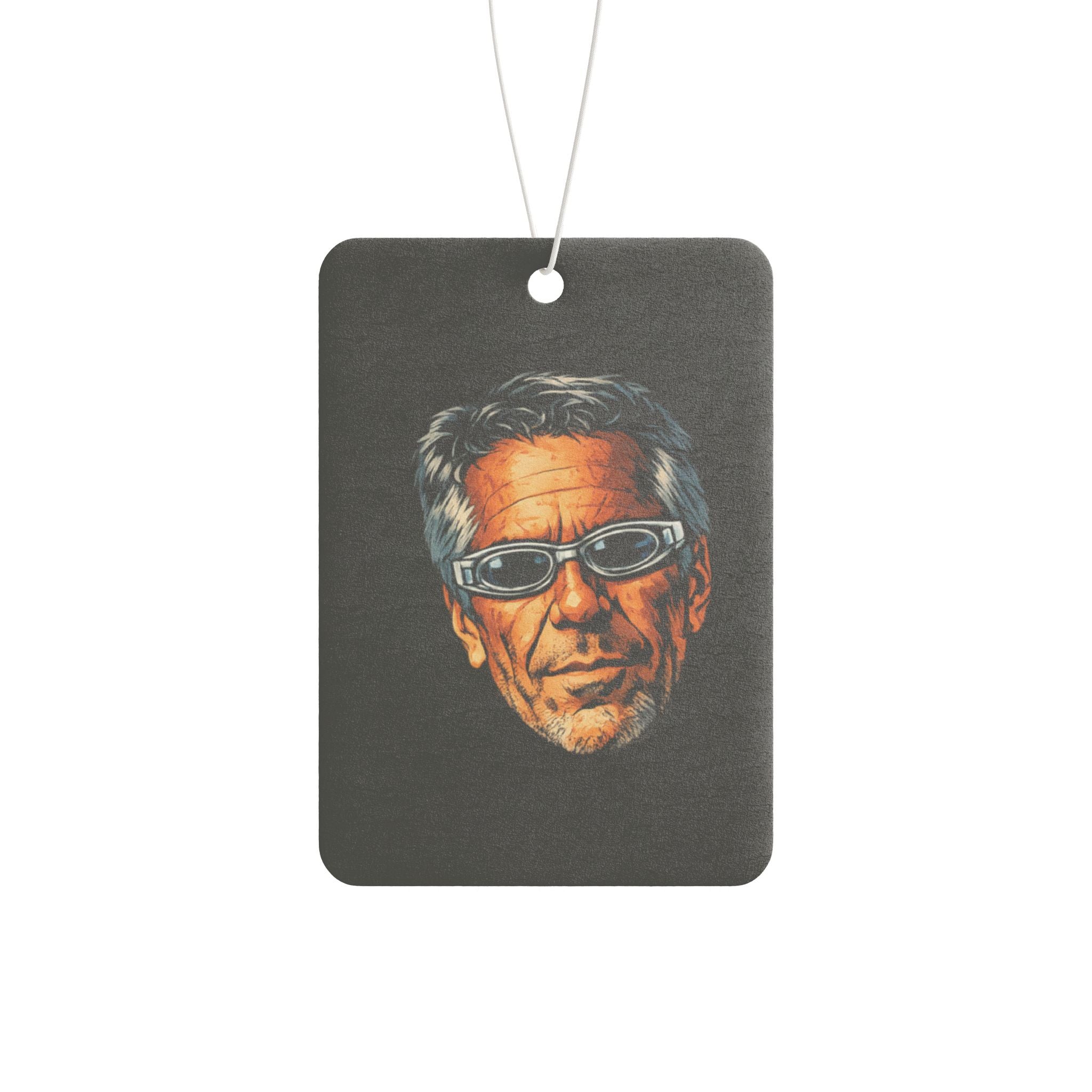 Retro Old Guy - Car Air Freshener