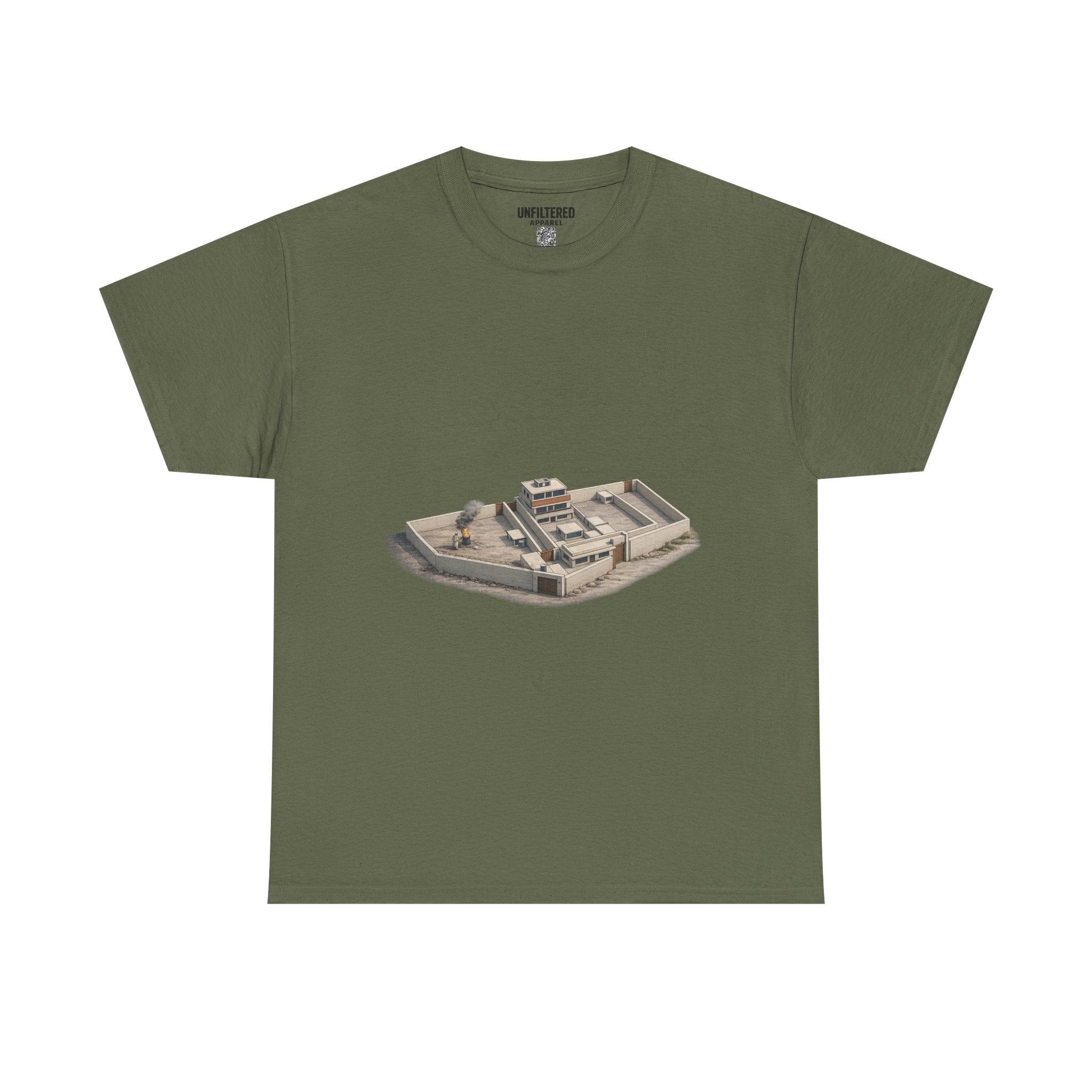 Abbottabad Compound Illustration - T-Shirt