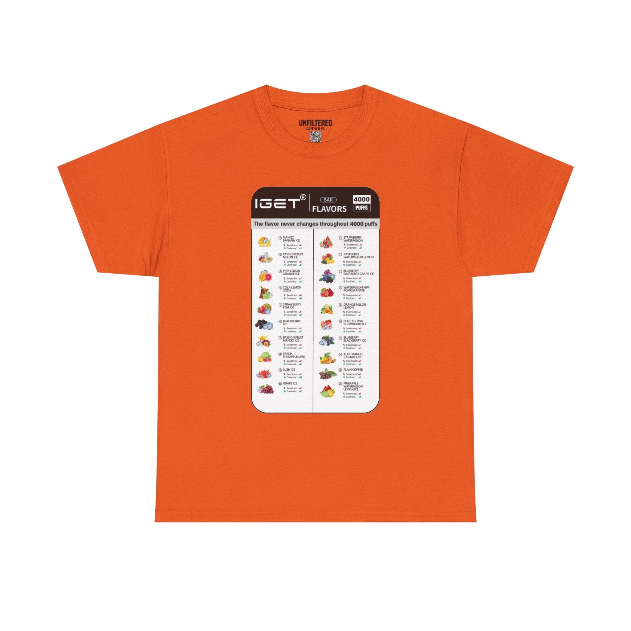 IGET Menu - T-Shirt