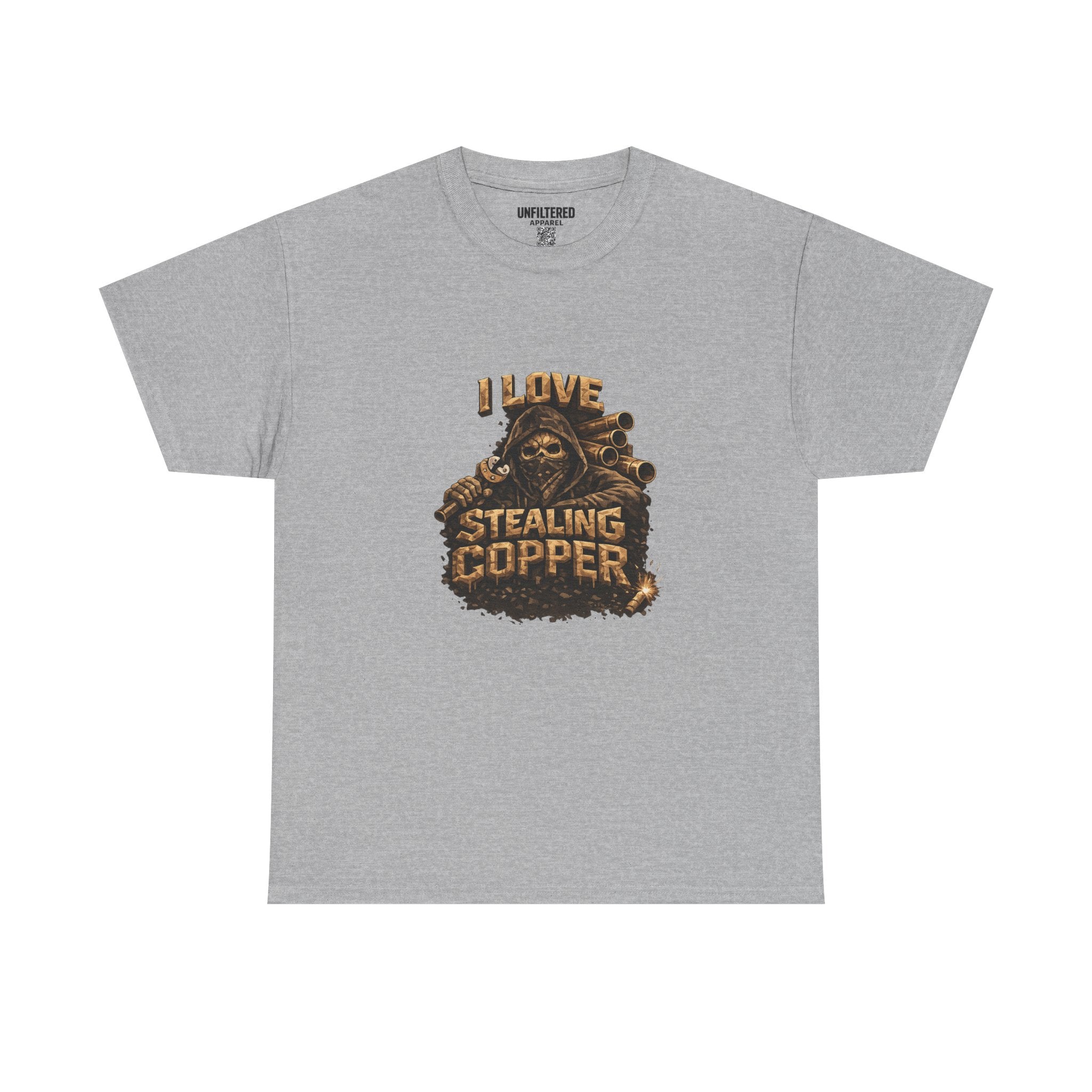 "I Love Stealing Copper" - T-Shirt