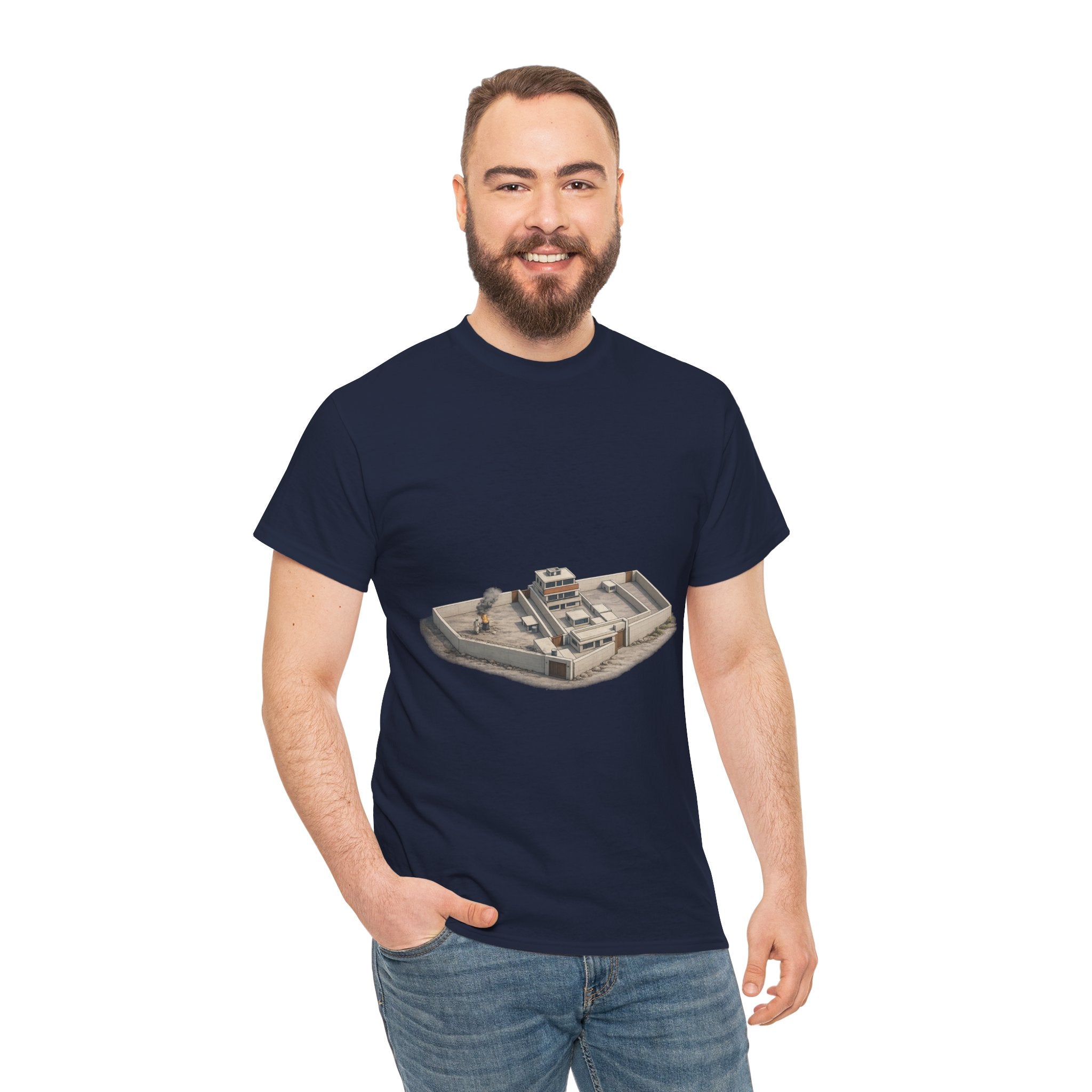 Abbottabad Compound Illustration - T-Shirt