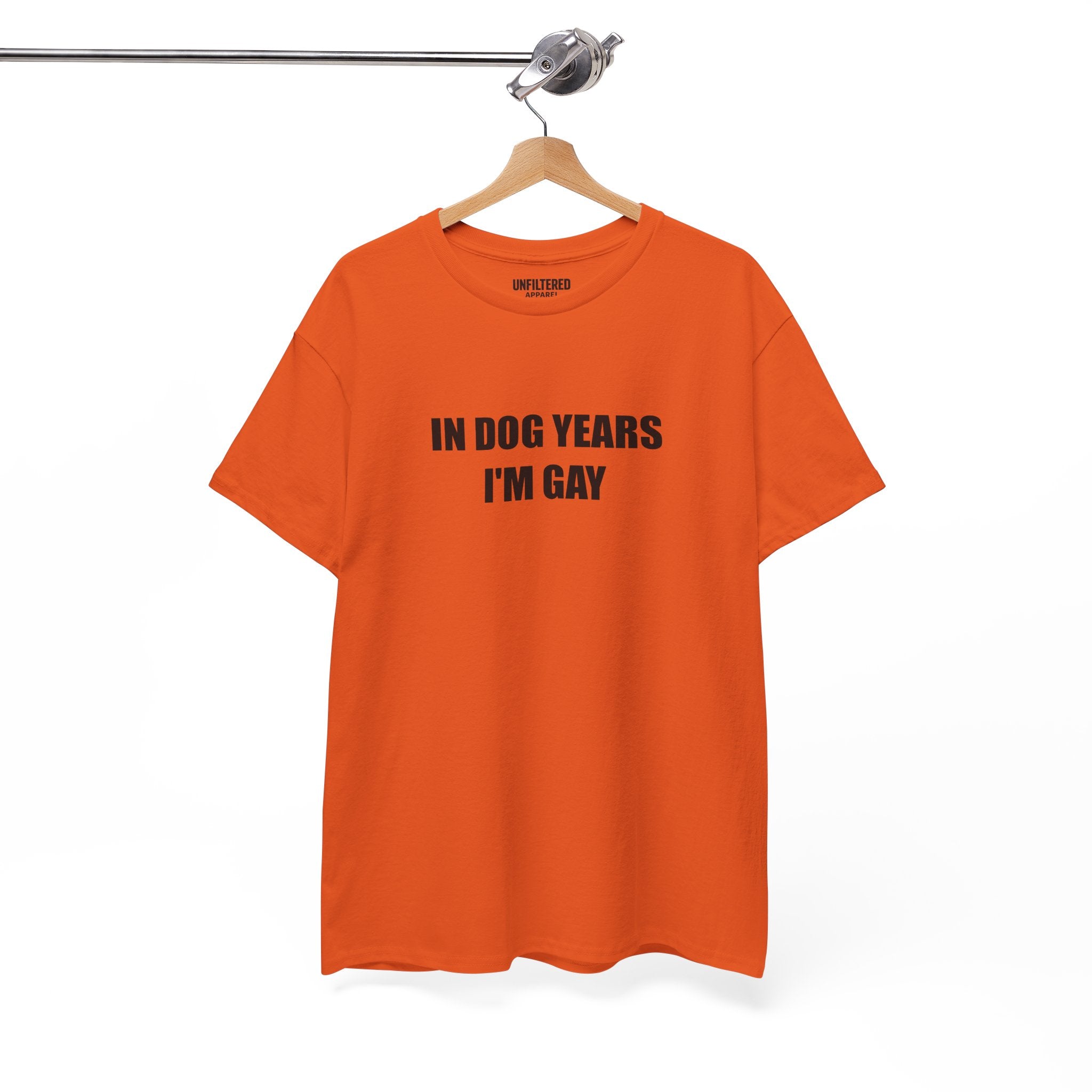 "In Dog Years I'm Gay" - T-Shirt