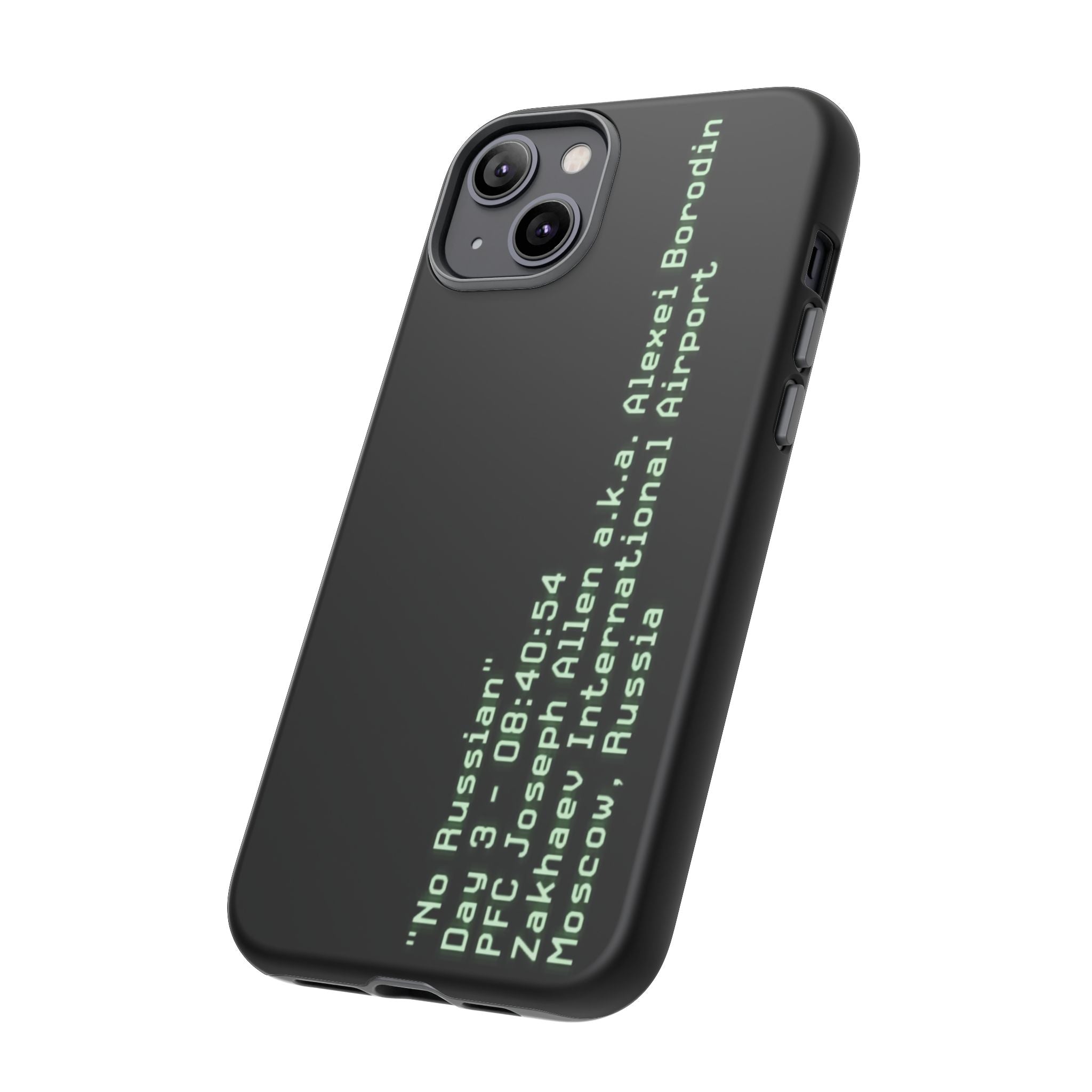 'No Russian' - Tough Case