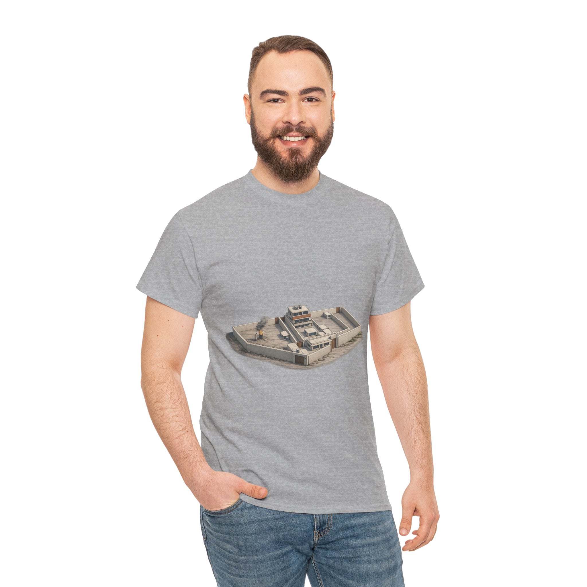 Abbottabad Compound Illustration - T-Shirt