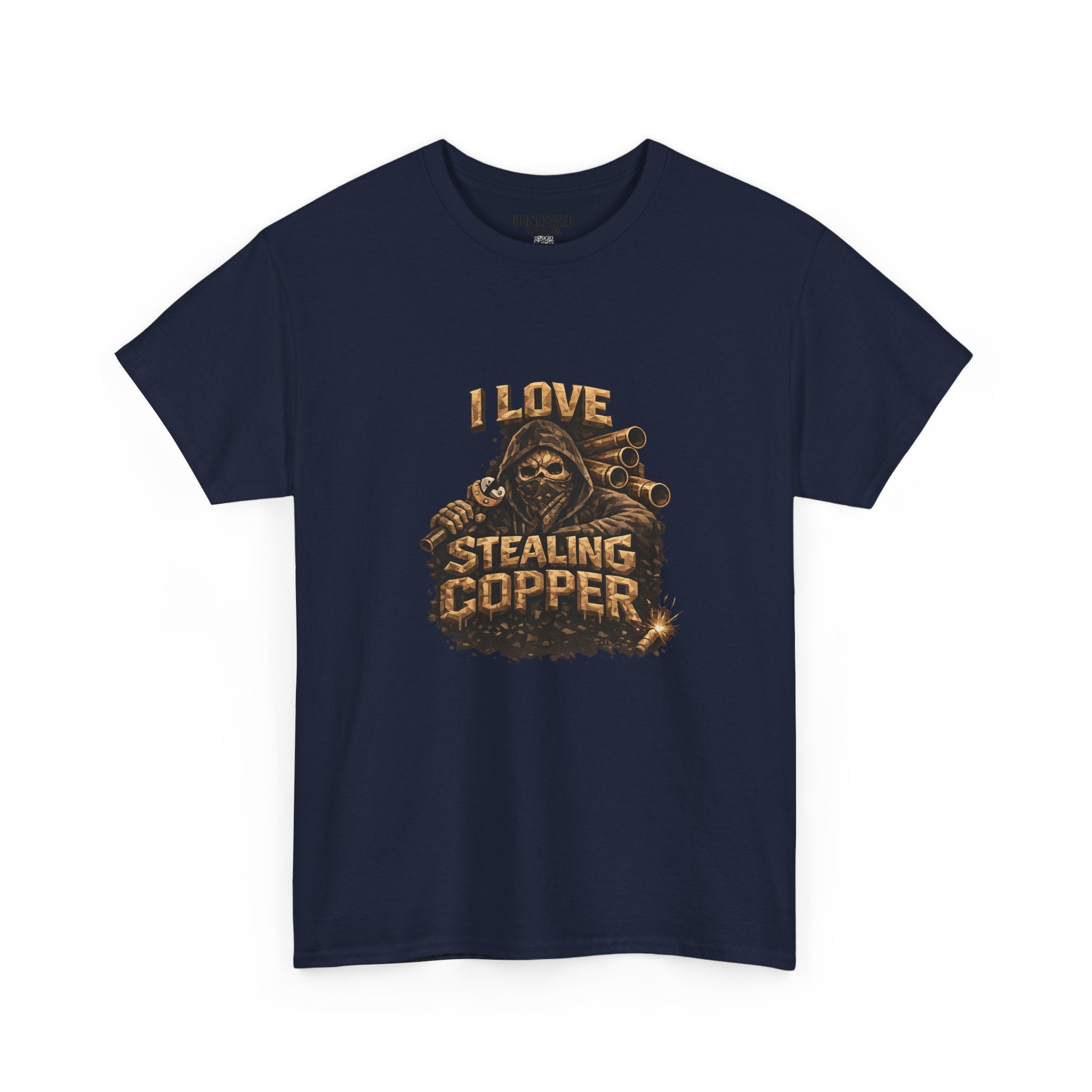"I Love Stealing Copper" - T-Shirt