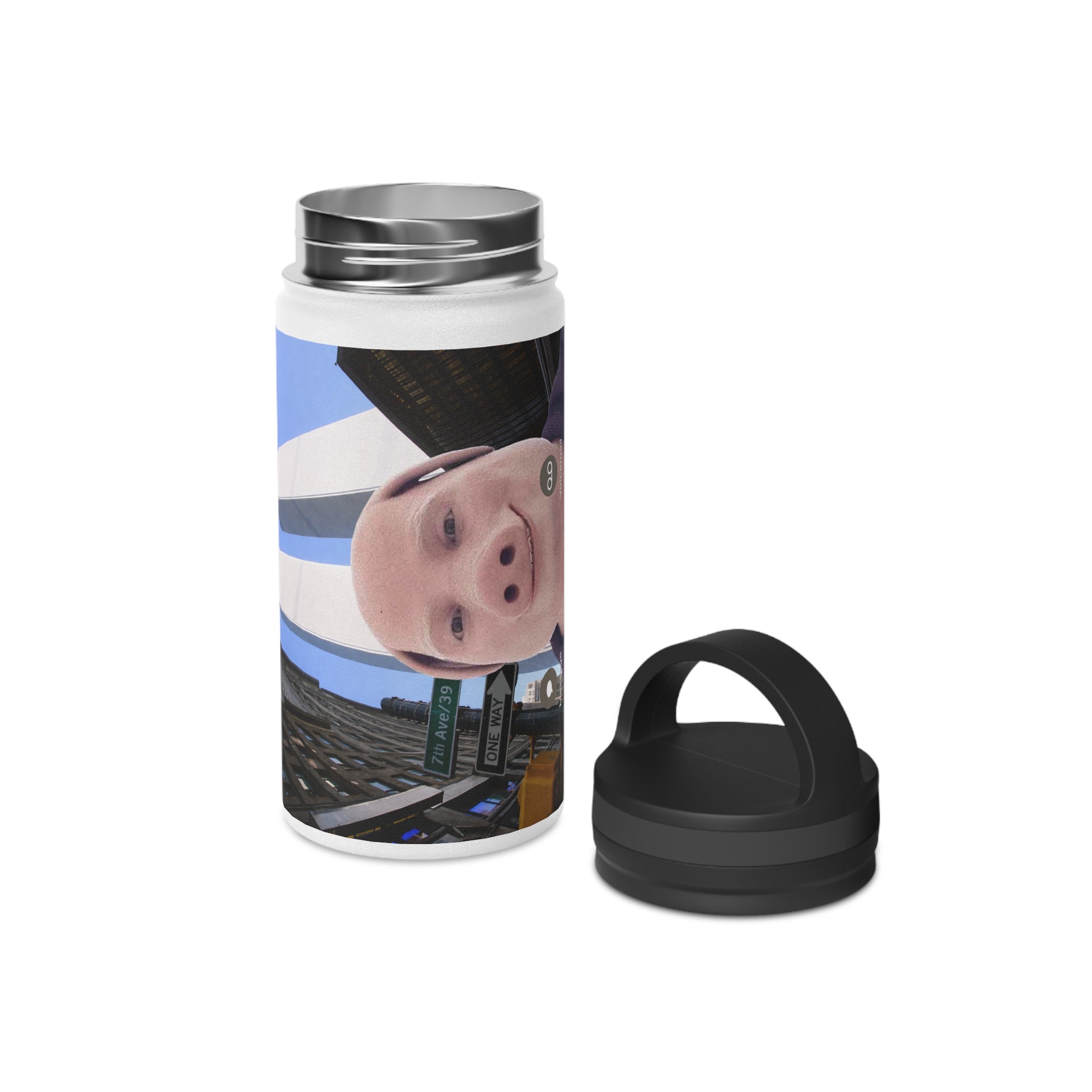 Pork Call Incoming Stainless Steel Bottle