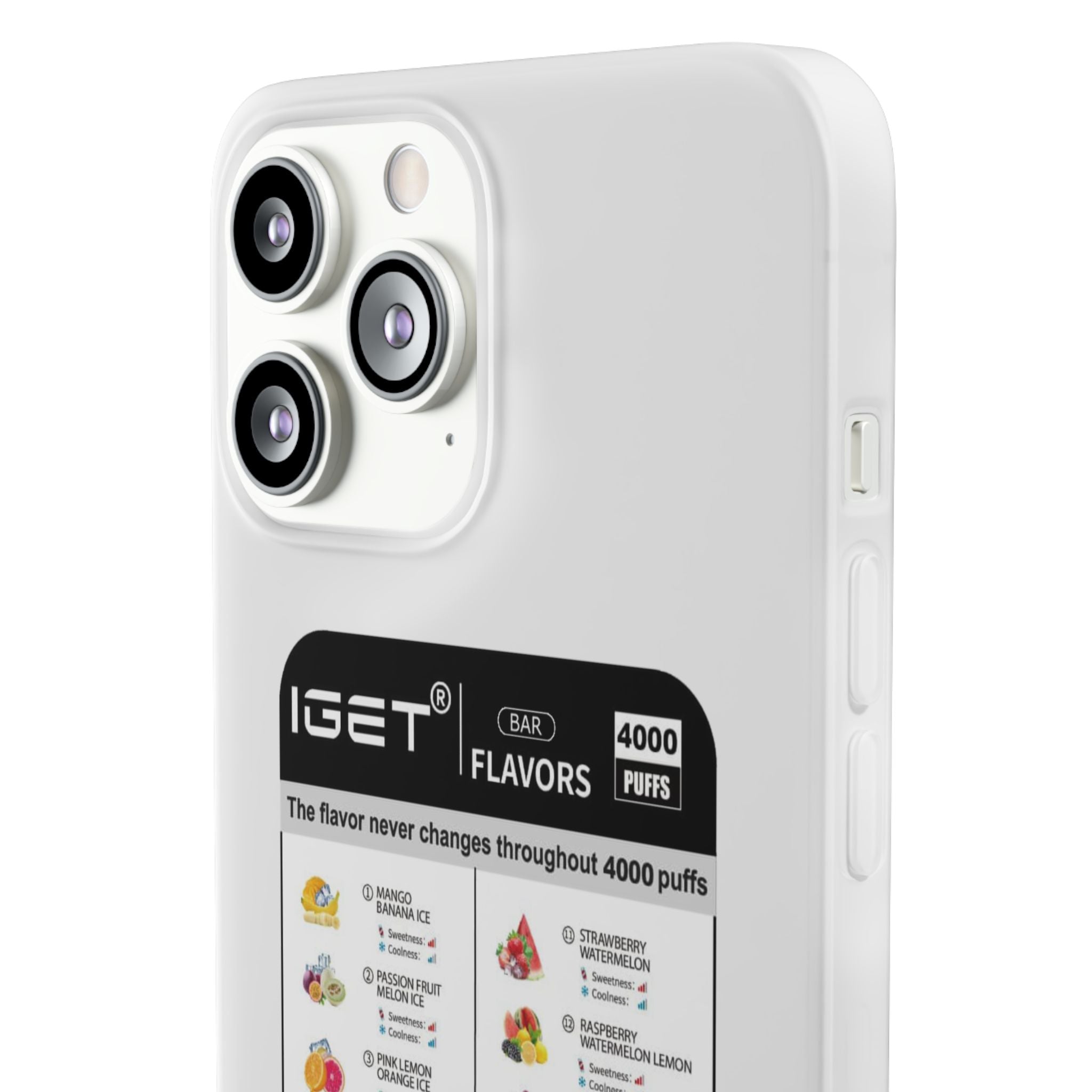 Vape Menu - Flexi Case