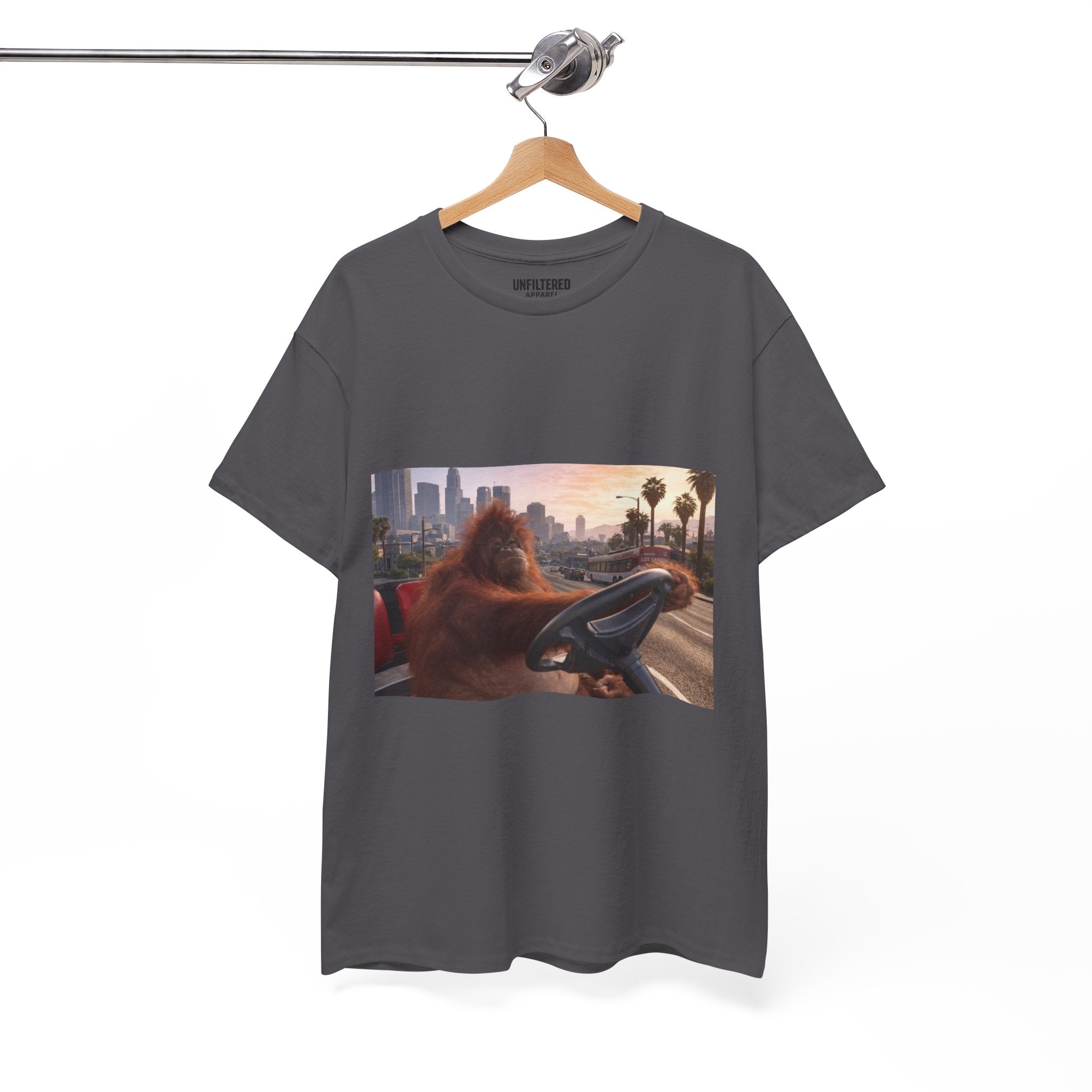 Orangutan Driving Los Santos - T-Shirt