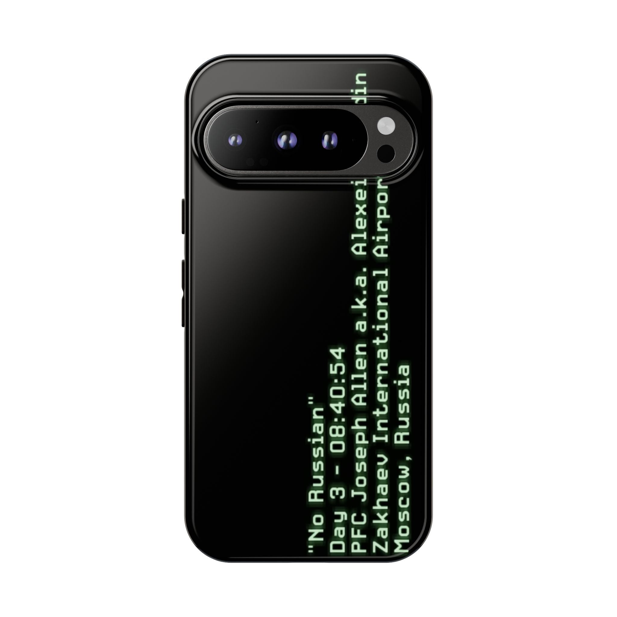 'No Russian' - Tough Case