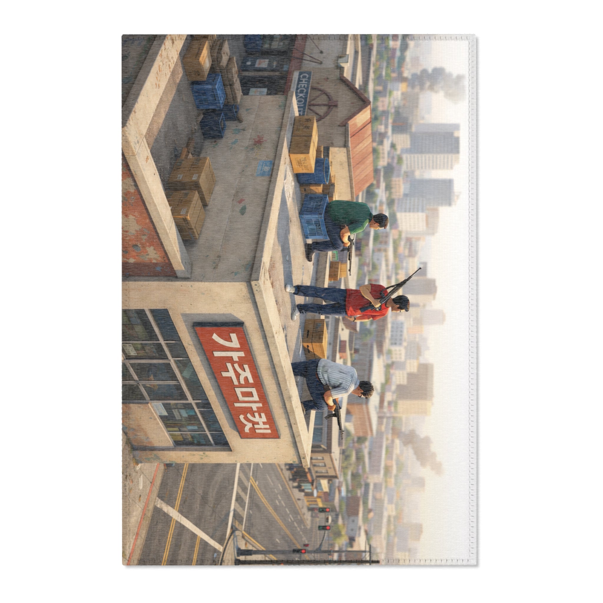 Rooftop Koreans Rug