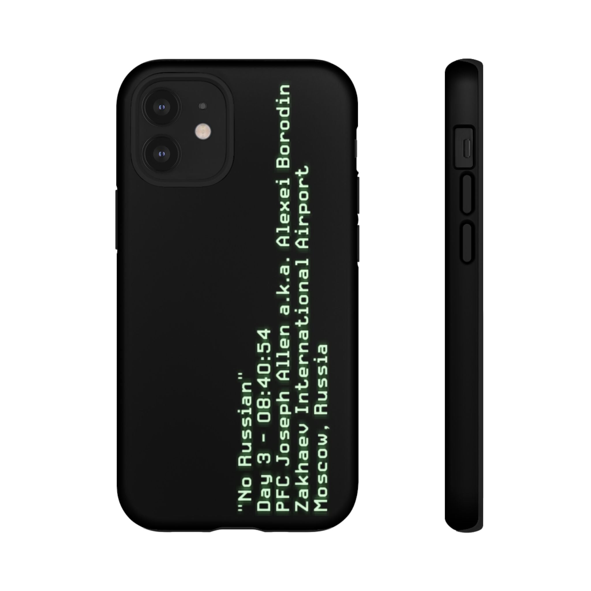 'No Russian' - Tough Case