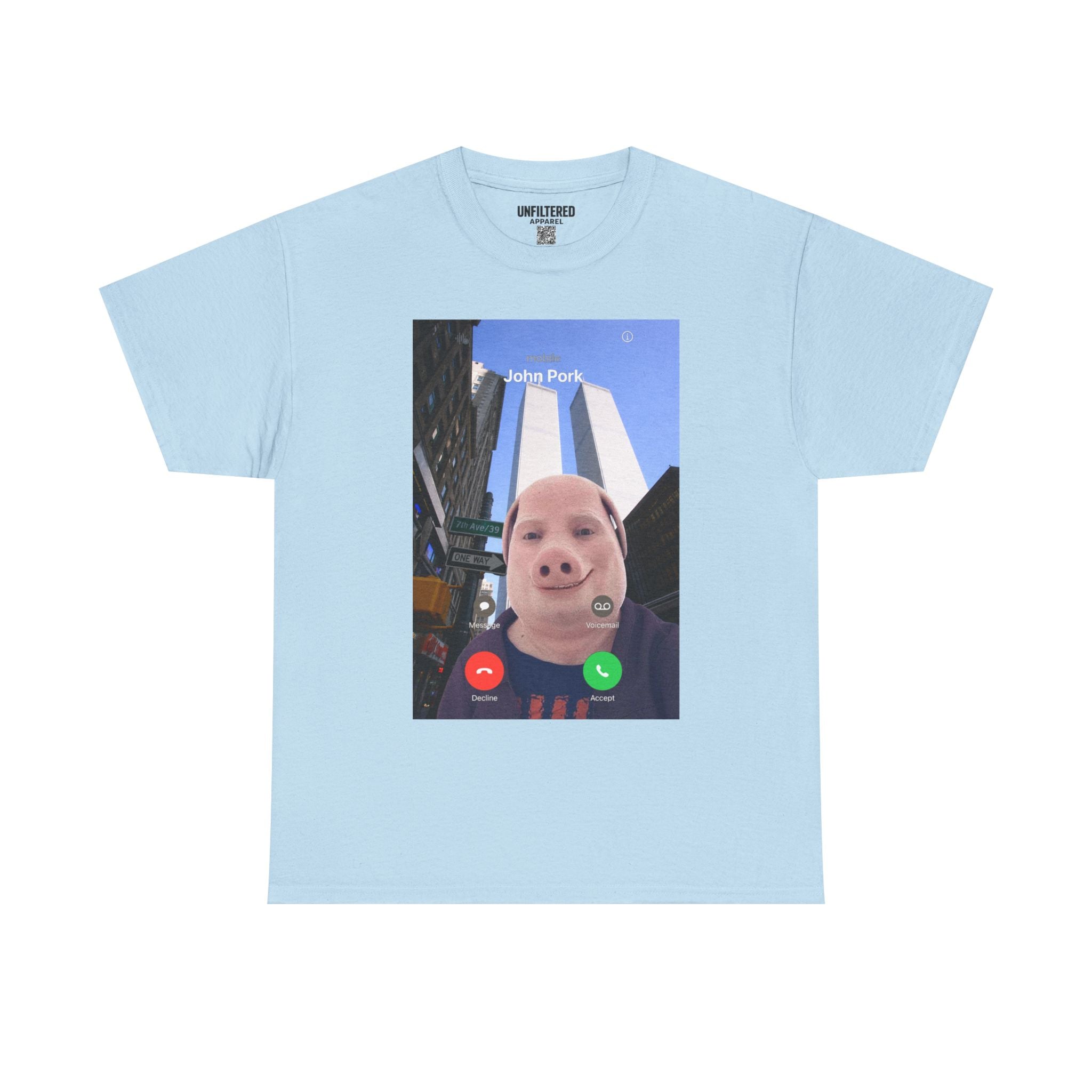 John Pork in New York - T-Shirt