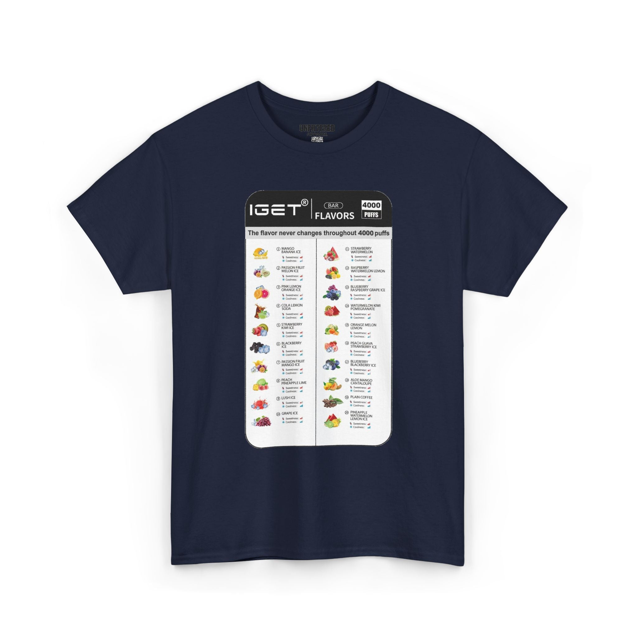 Vape Menu - T-Shirt