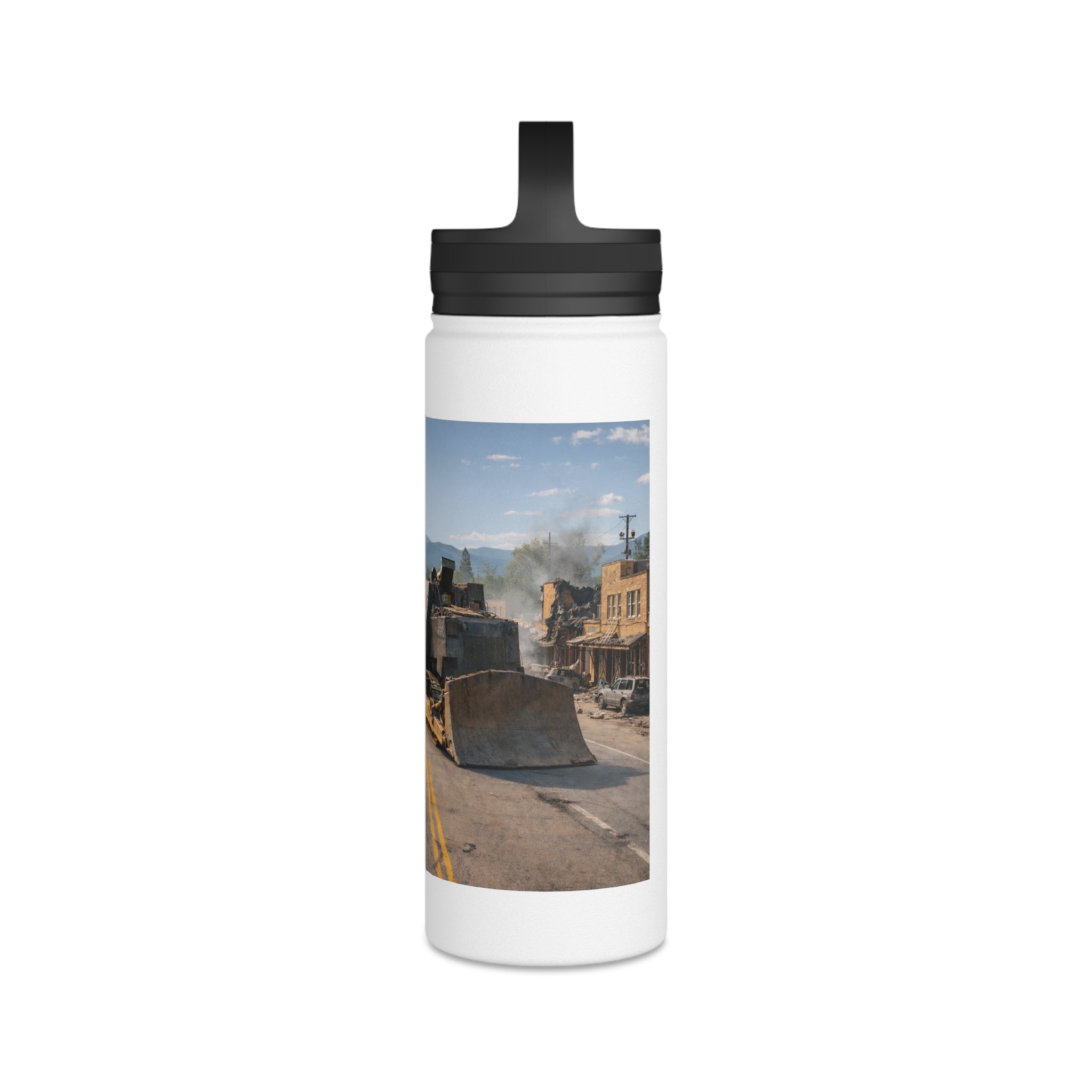 Scenic Killdozer Stainless Steel Bottle