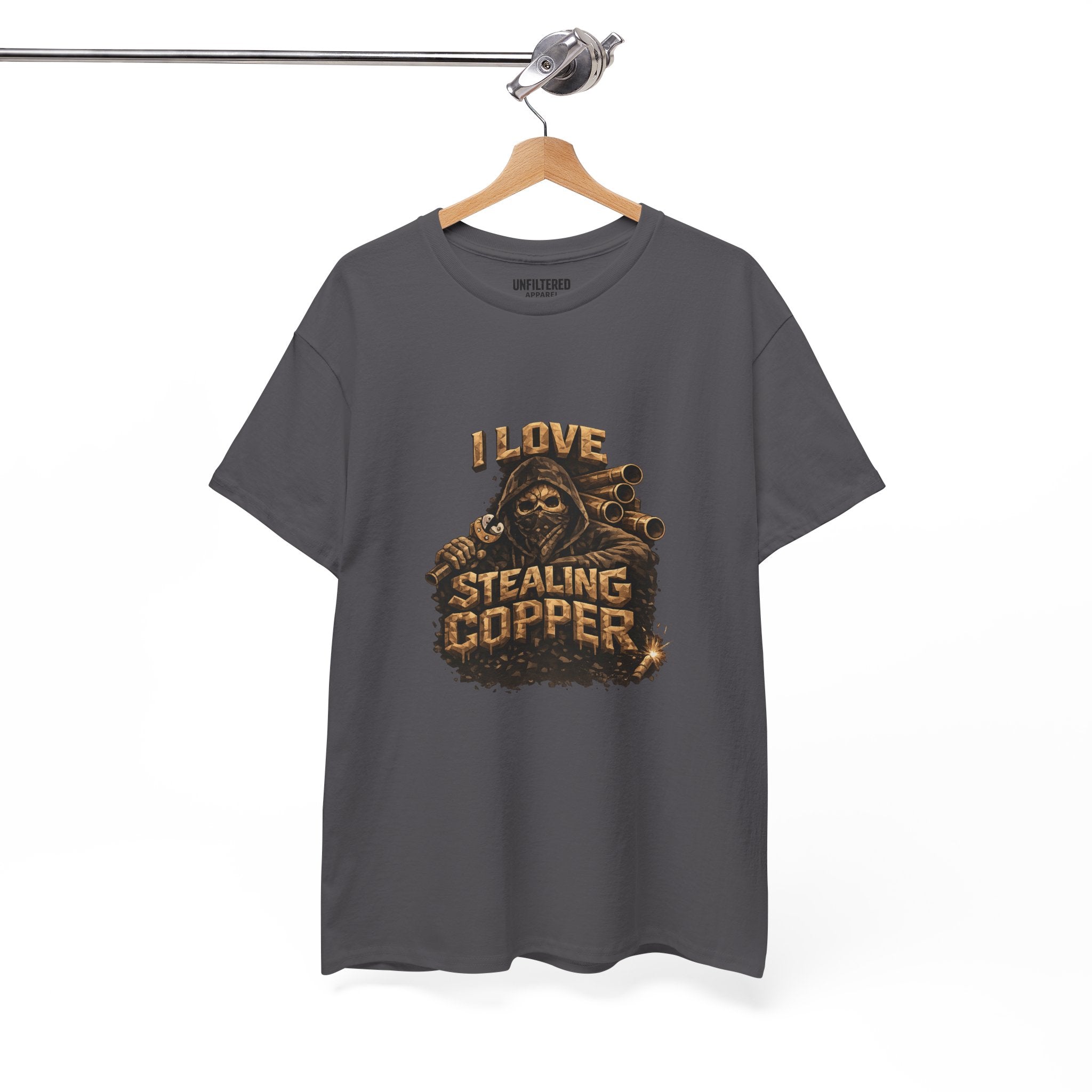 "I Love Stealing Copper" - T-Shirt