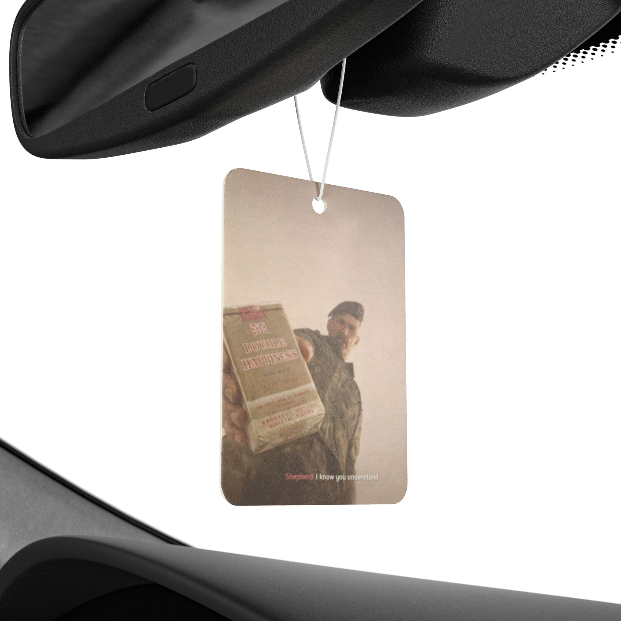 'Shepard, Double Happiness' -  Car Air Freshener