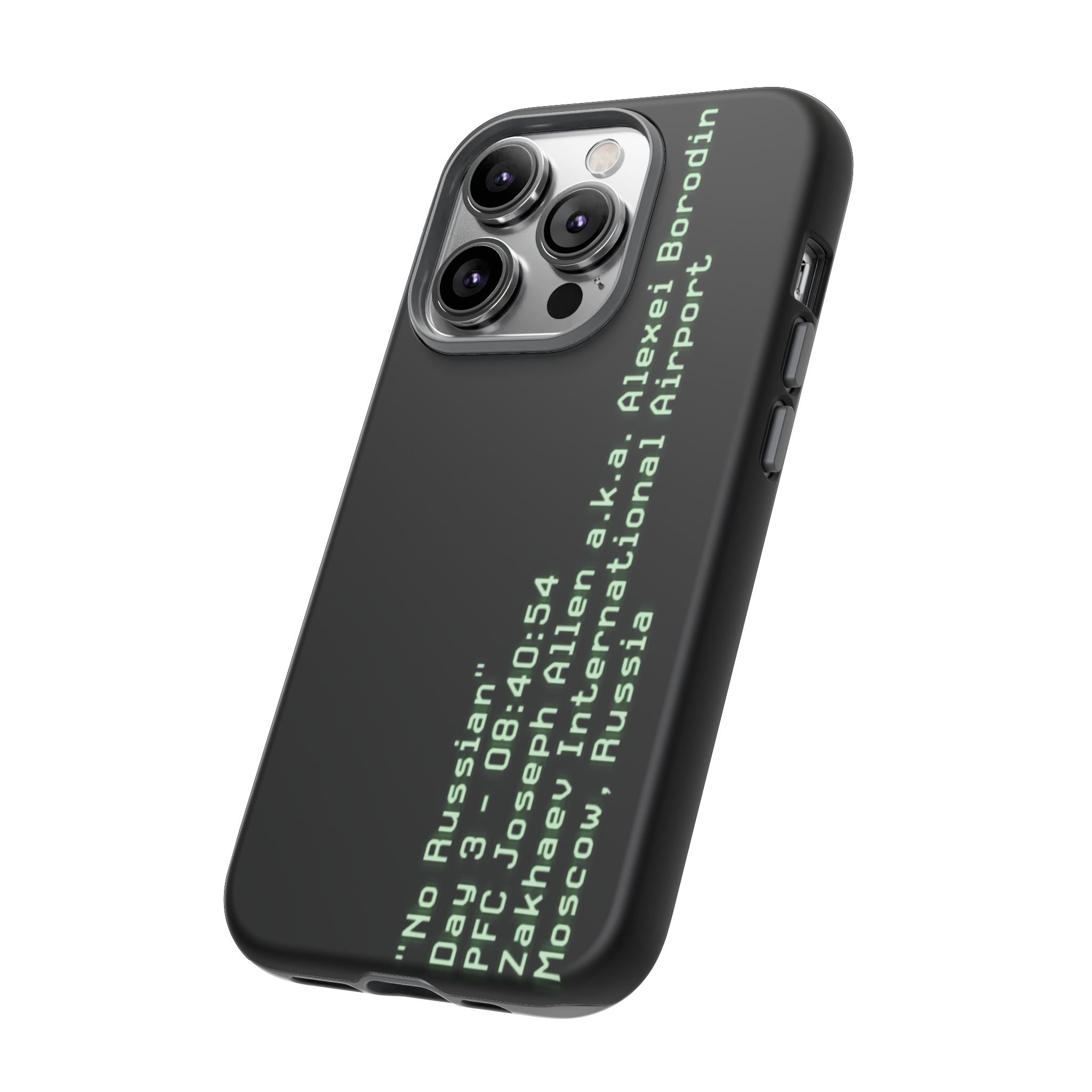 'No Russian' - Tough Case