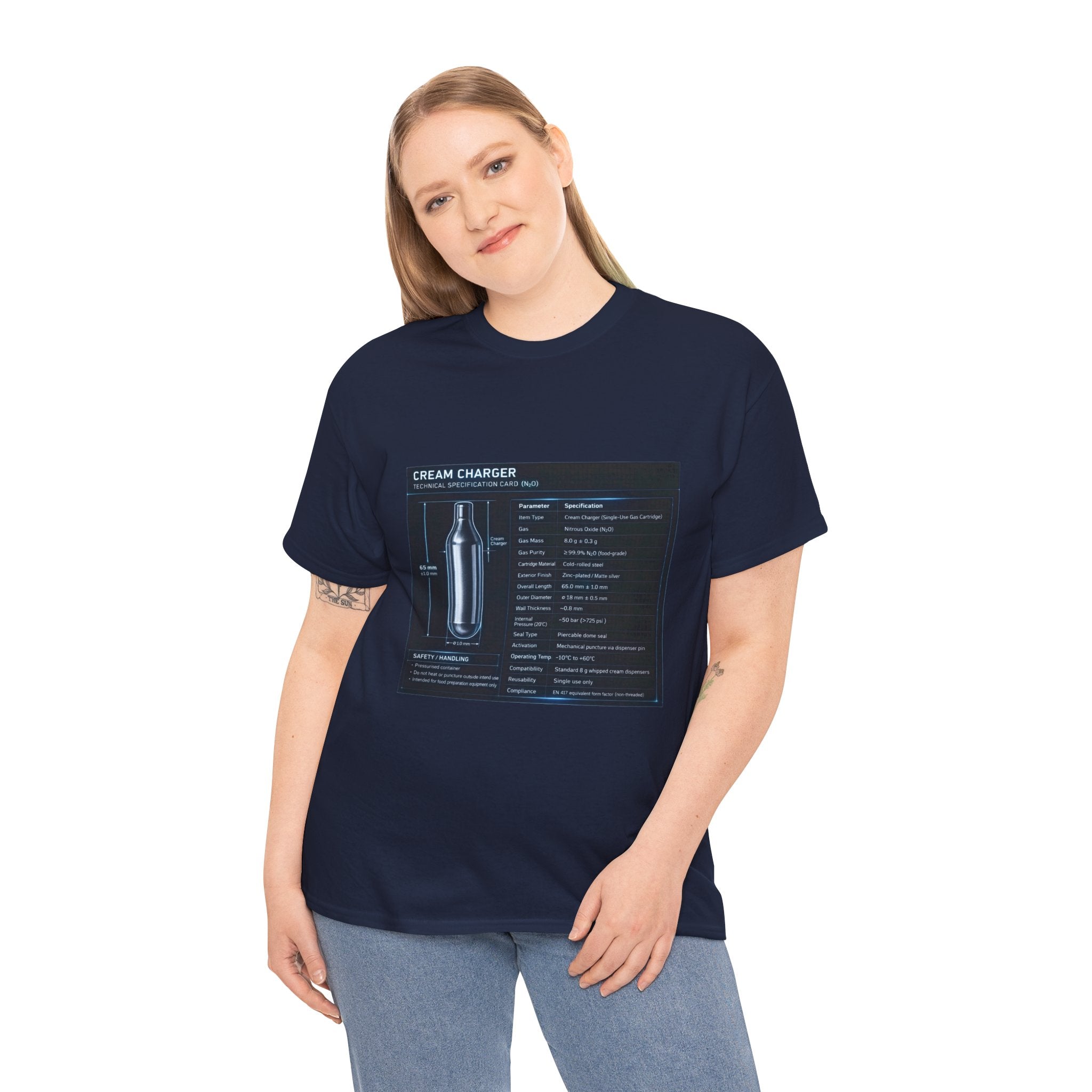 Creme Charger Blueprint - T-Shirt