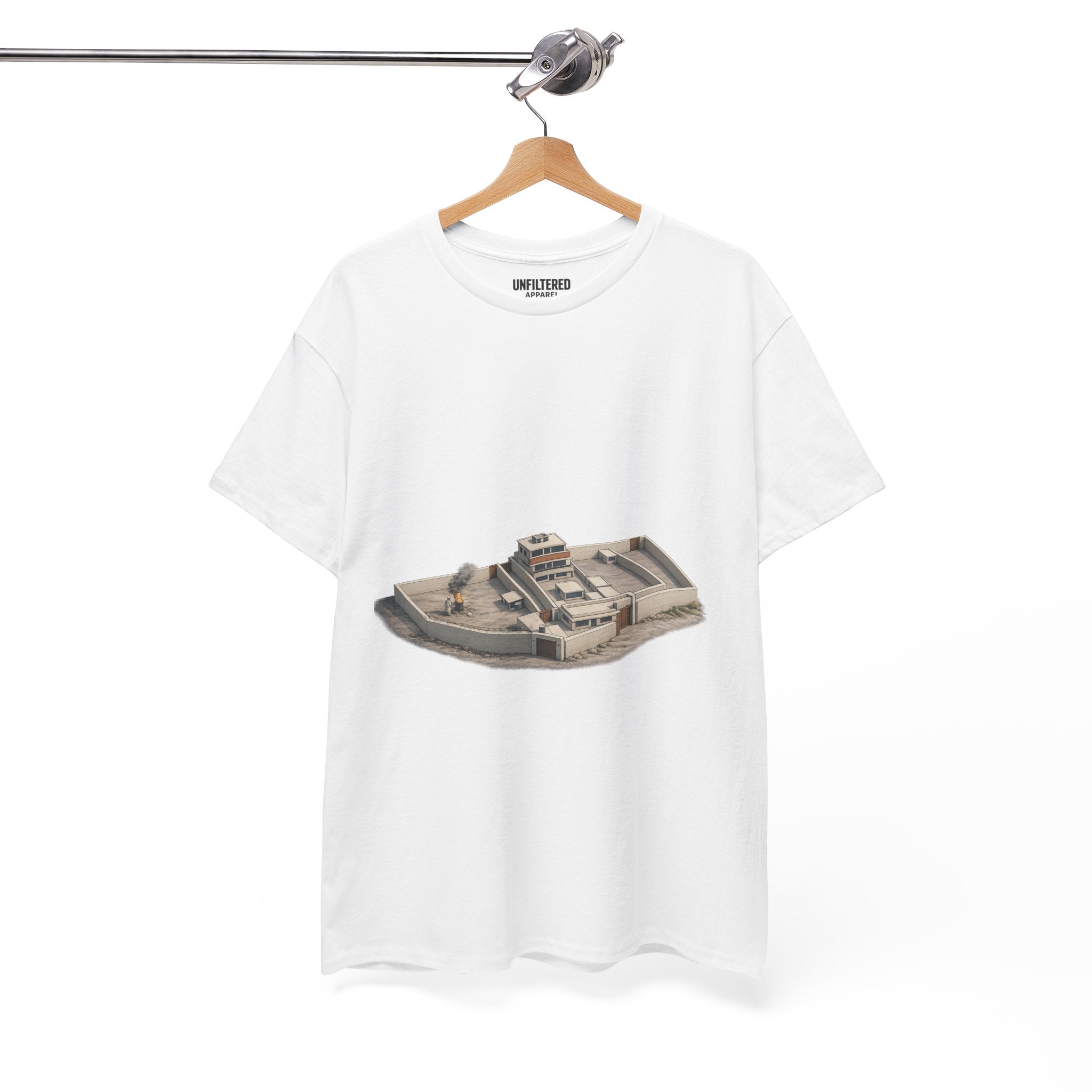 Abbottabad Compound Illustration - T-Shirt