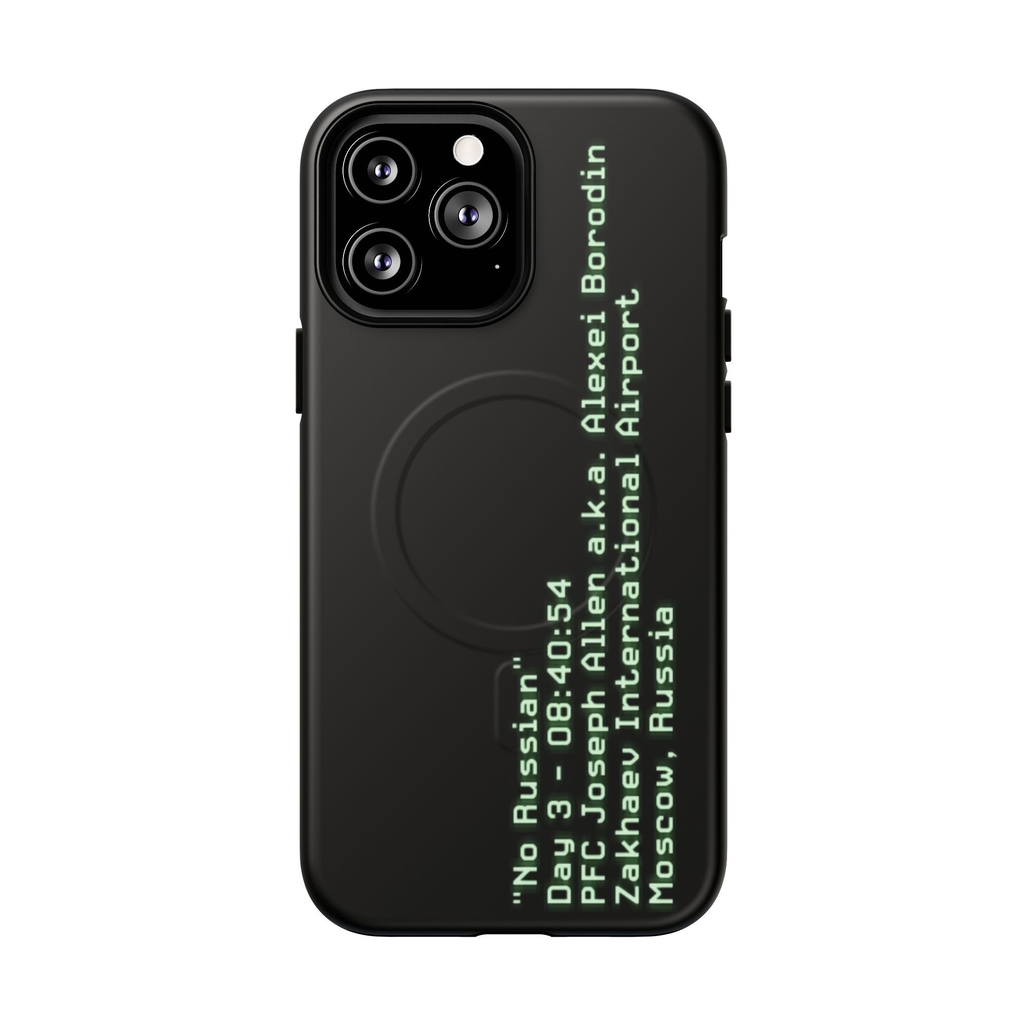 'No Russian' - Tough Magnetic Case