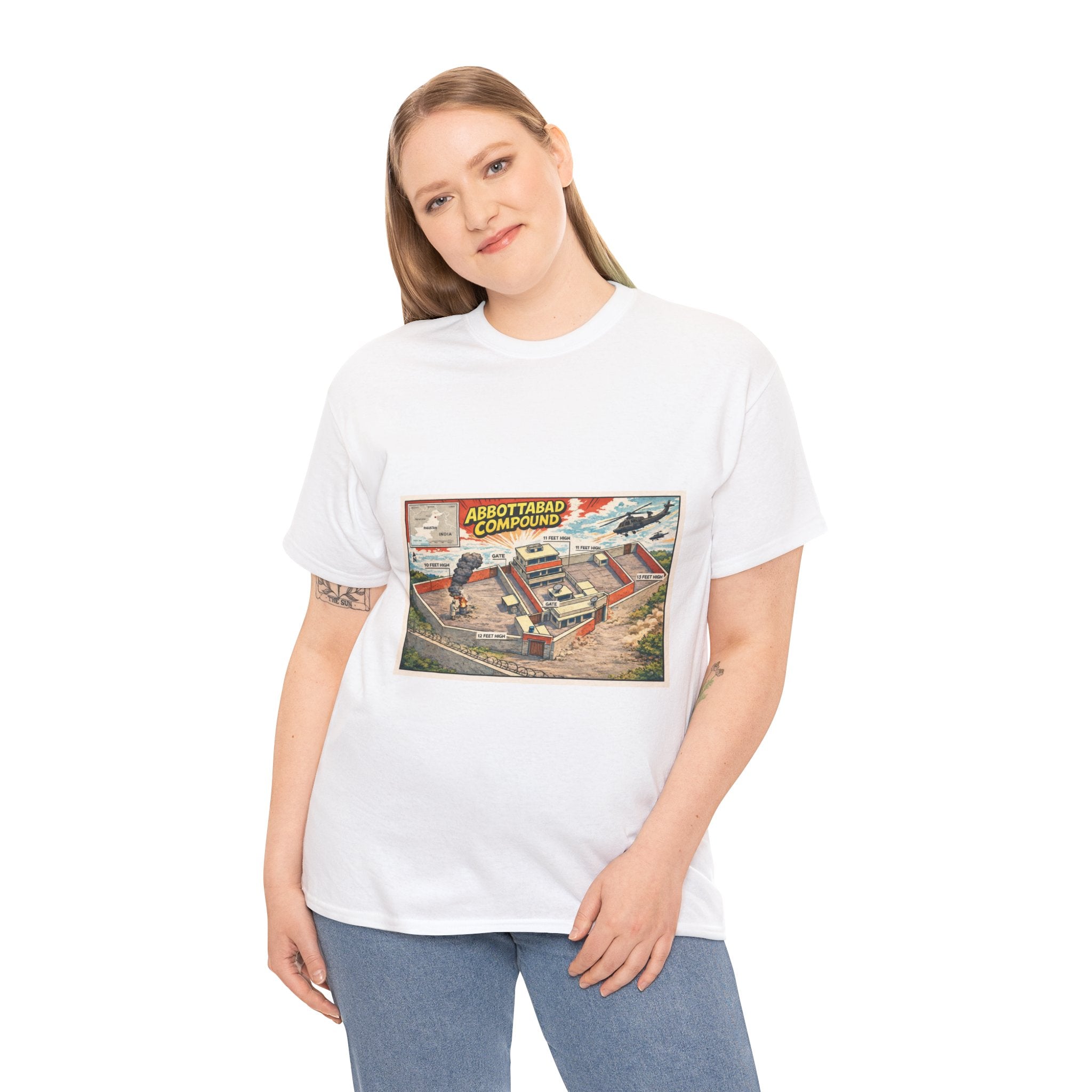 Abbottabad Compound Comic - T-Shirt